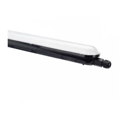 Teollisuusvalaisin Spectrum Limea Gigant tiivistetty 1250x72x70mm 38W 4000K 120° IP65 IK10 musta