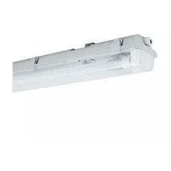 Teollisuusvalaisin Spectrum Limea LED-putki G13 2x60cm IP65 710x100x85mm tiivistetty harmaa