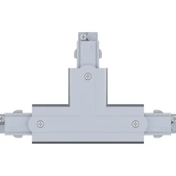 T-liitin Paulmann ProRail3, 167.5x101mm, vasen, hopea