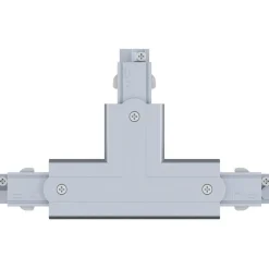 T-liitin Paulmann ProRail3, 167.5x101mm, oikea, hopea