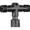 T-liitin Paulmann Park + Light, IP67, musta