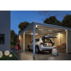 T-liitin Paulmann Park + Light, IP67, musta