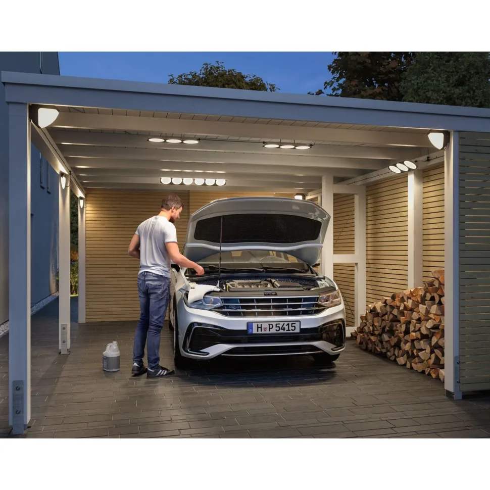 T-liitin Paulmann Park + Light, IP67, musta