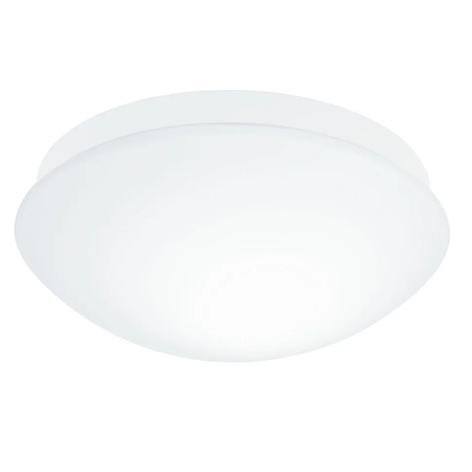 Tunnistinvalaisin Eglo Bari-M 20W Ø275x110 mm E27 IP44 valkoinen