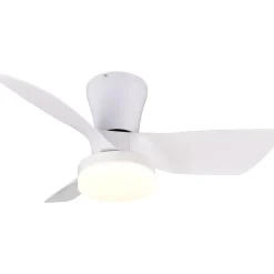 Tuuletinkattovalaisin Trio Randers Ø76cm LED mattamusta