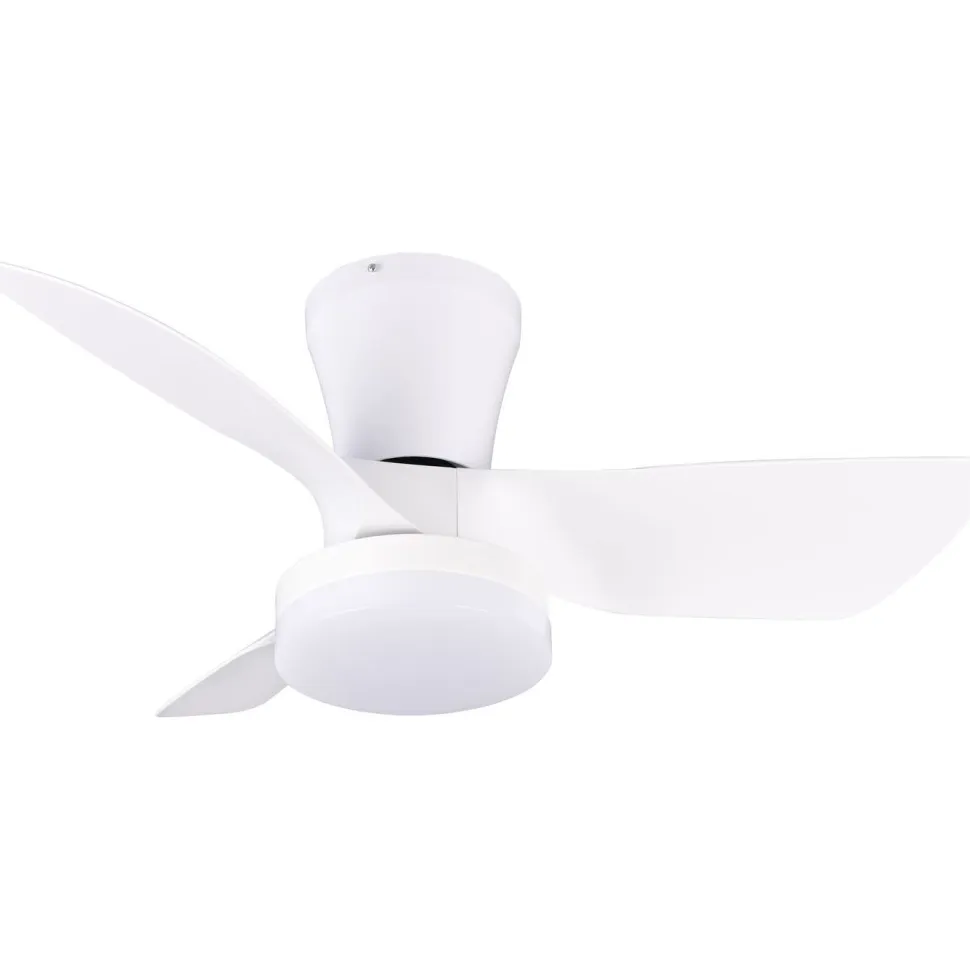 Tuuletinkattovalaisin Trio Randers Ø76cm LED mattamusta