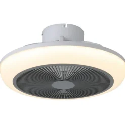 Tuuletinvalaisin Eglo Sayulita Ø46cm, 2700-6500K, IP20, valkoinen/musta
