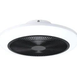 Tuuletinvalaisin Eglo Sayulita Ø46cm, 2700-6500K, IP20, valkoinen/musta