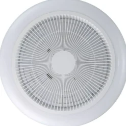 Tuuletinvalaisin Eglo Sayulita Ø46cm, 2700-6500K, IP20, valkoinen/musta