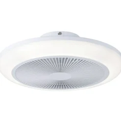 Tuuletinvalaisin Eglo Sayulita RGB Ø46cm, 2700-6500K, IP20, valkoinen/musta