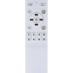Tuuletinvalaisin Eglo Vallonia RGB/CCT LED Ø48cm kaukosäädin musta