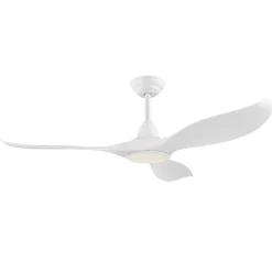 Tuuletinvalaisin Eglo Cirali 52 Ø1320 mm 15 W mattavalkoinen ABS