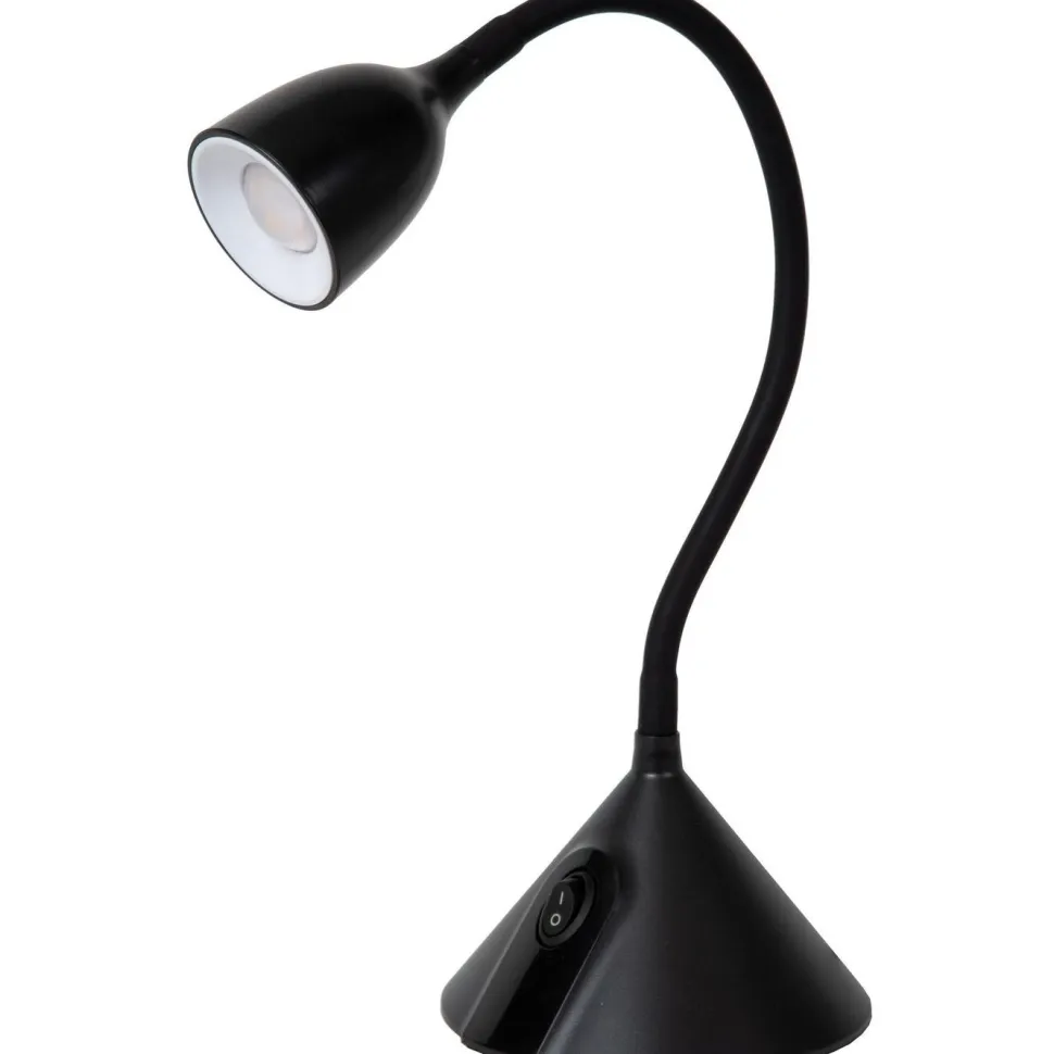 Työpöytävalaisin Lucide Milo 16/50cm, 1x3.2W/3000K, musta