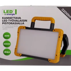 Työvalaisin Led Energie, 30W, 3200lm, IP44, kannettava, pistorasialla