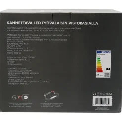 Työvalaisin Led Energie, 30W, 3200lm, IP44, kannettava, pistorasialla