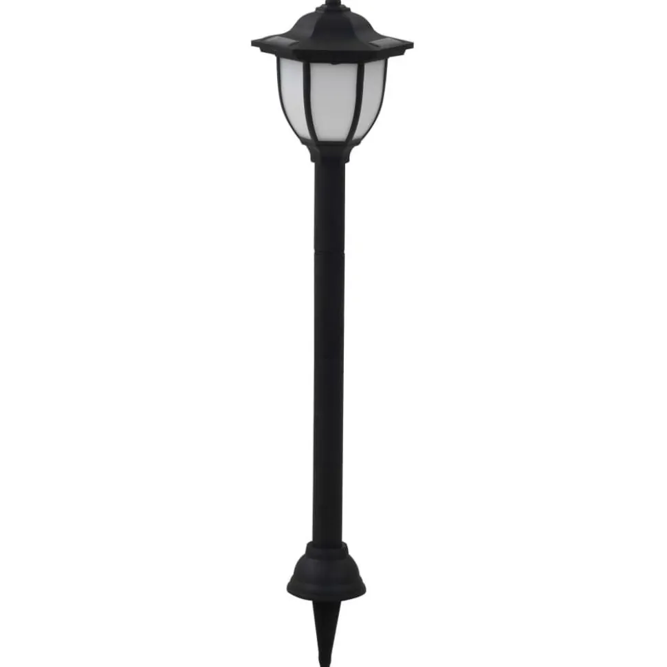 Ulkoaurinkokennovalaisimet 3 kpl led musta