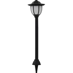 Ulkoaurinkokennovalaisimet 3 kpl led musta