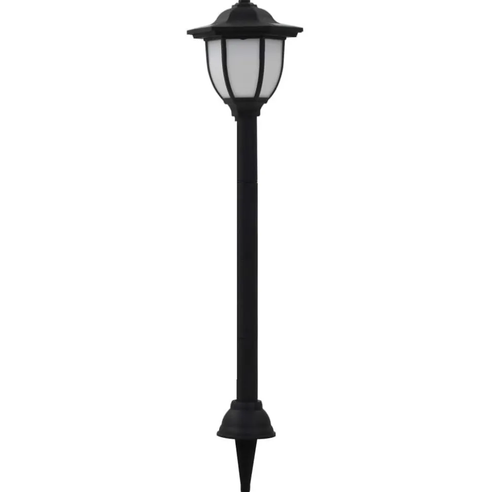 Ulkoaurinkokennovalaisimet 3 kpl led musta