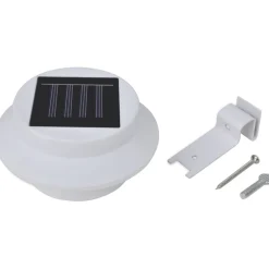 Ulkoaurinkokennovalaisin aitaan 12 kpl led valkoinen