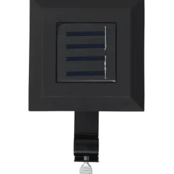 Ulkoaurinkokennovalaisin 6 kpl led neliö 12cm musta