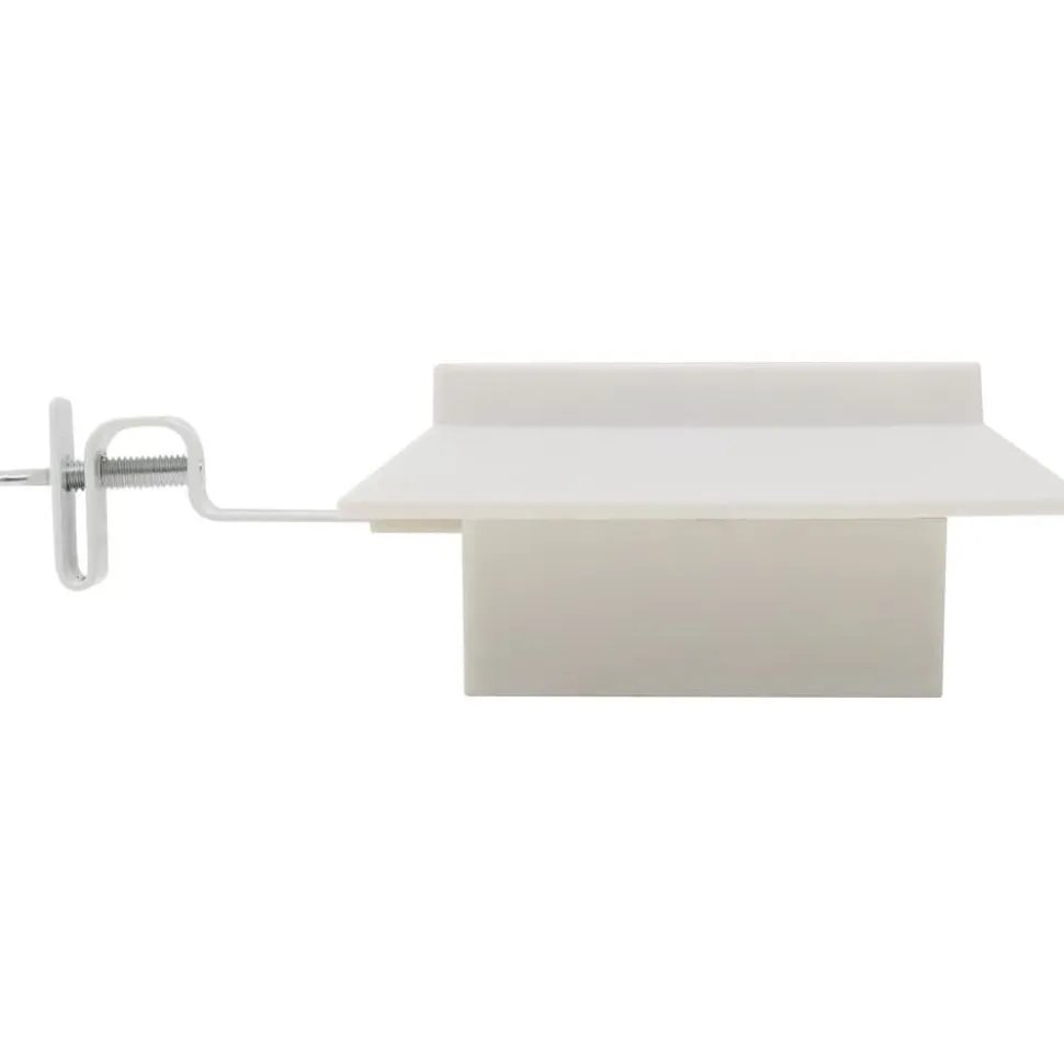 Ulkoaurinkokennovalaisin 6 kpl led neliö 12cm valkoinen