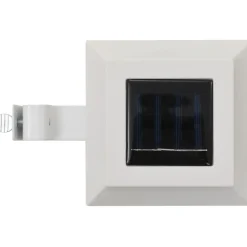 Ulkoaurinkokennovalaisin 6 kpl led neliö 12cm valkoinen