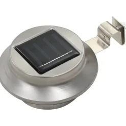 Ulkoaurinkokennovalaisin 6 kpl led pyöreä 12cm valkoinen