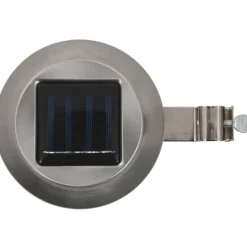Ulkoaurinkokennovalaisin 12 kpl led pyöreä 12cm valkoinen