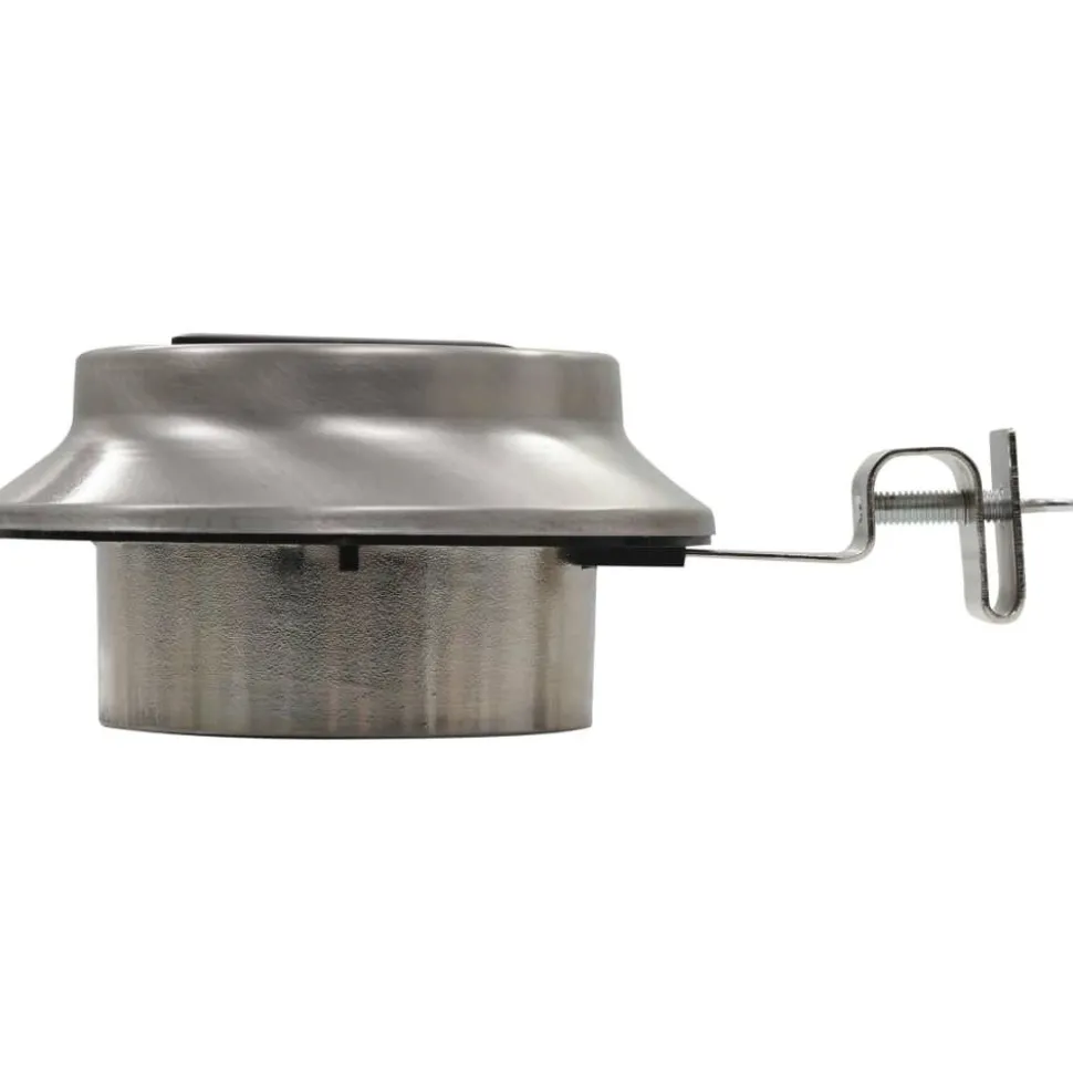 Ulkoaurinkokennovalaisin 12 kpl led pyöreä 12cm valkoinen