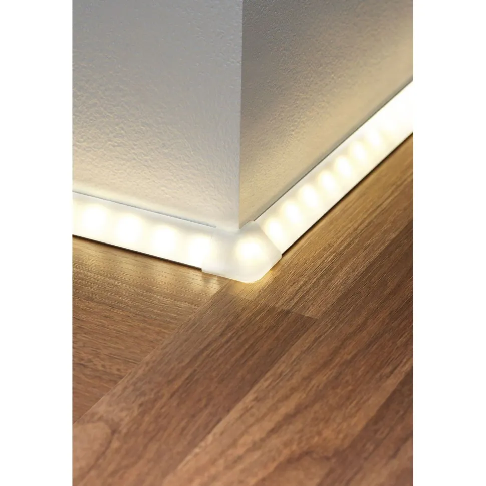 Ulkokulmaliitin LED-profiiliin Paulmann Delta, 2kpl