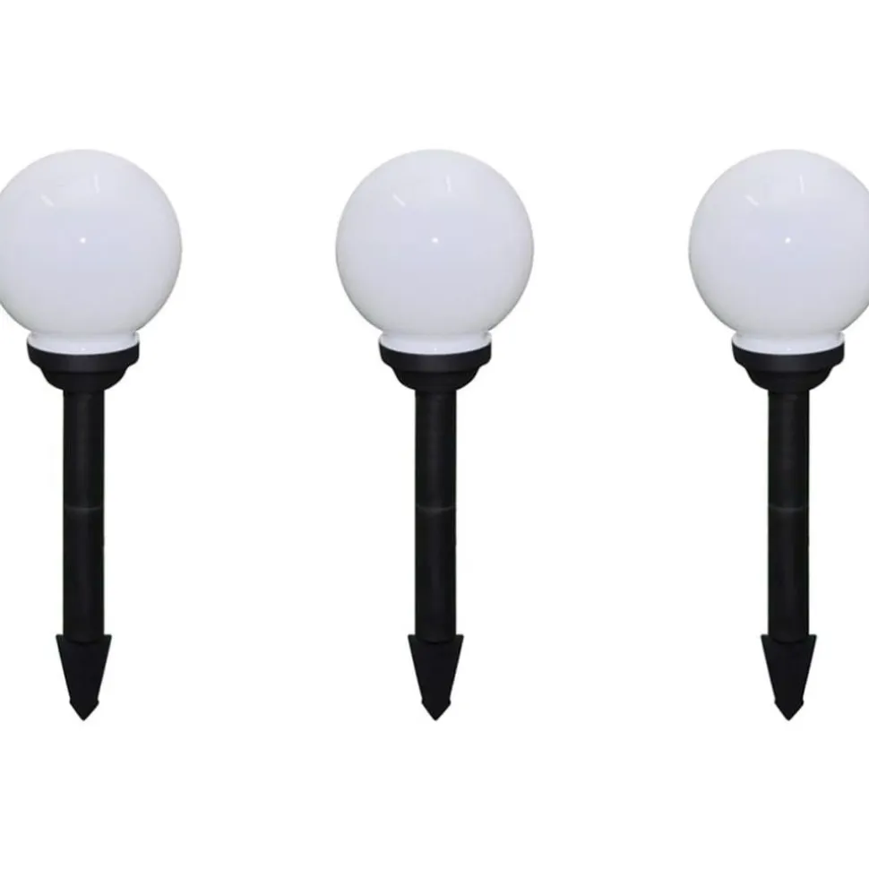 Ulkolamput polulle 6 kpl led 20 cm maapiikillä