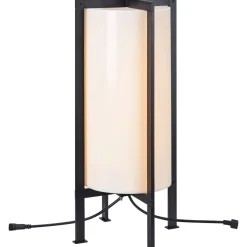 Ulkolattiavalaisin Markslöjd Garden 24 Cylinder 54cm 6W valkoinen/musta