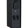 Ulkopistorasiapylväs hämärätunnistimella Paulmann Plug & Shine Rio, IP44, antrasiitti