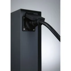Ulkopistorasiapylväs hämärätunnistimella Paulmann Plug & Shine Rio, IP44, antrasiitti