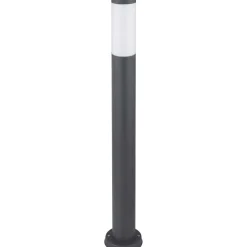 Ulkopylväsvalaisin Globo Boston IP44 80 cm antrasiitti