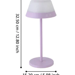Ulkopöytävalaisin Eglo Meggiano LED RGB harmaa