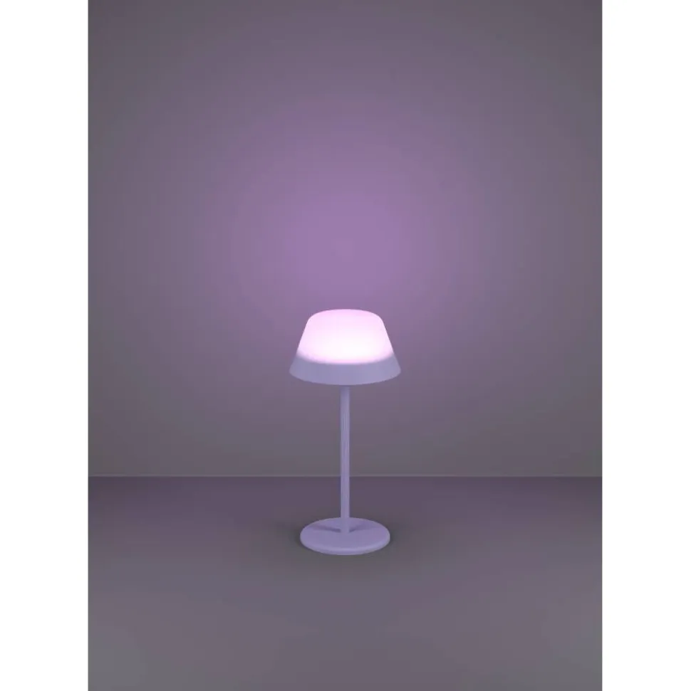 Ulkopöytävalaisin Eglo Meggiano LED RGB harmaa