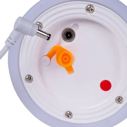 Ulkopöytävalaisin Lucide Little Joe Ø10cm, 3 Step himmennys, 1x0.3W/3200K, IP44, ruskea