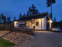Ulkoseinävalaisin Airam Alppila XL-W max 2x35W GU10 225x115x121 mm IP44 antrasiitti