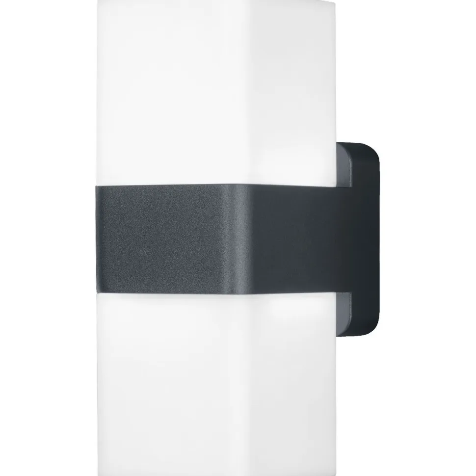 Ulkoseinävalaisin Osram Smart+ Wifi Cube ylös/alas RGB + W 3000K tummanharmaa