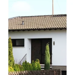 Ulkoseinävalaisin Aneta Lighting Ribb IP44 alas-ylösvalo tummanharmaa/kirkas
