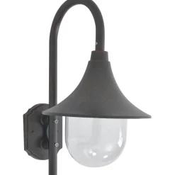 Ulkoseinävalaisin e27 42 cm alumiini pronssi
