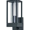 Ulkoseinävalaisin liiketunnistimella Osram Endura Classic Frame E27 IP54 tummanharmaa