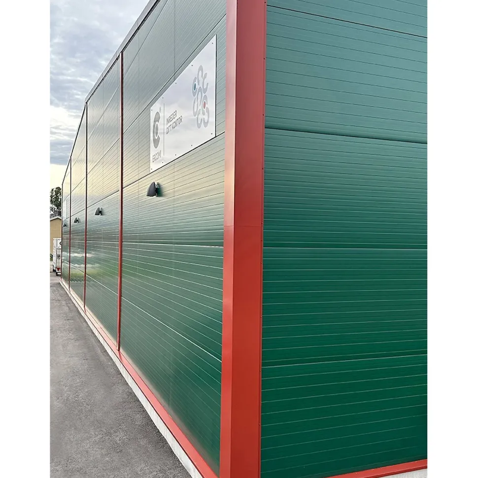 Ulkoseinävalaisin Malmbergs M-Wall Pro 212mm 40W 4000K musta