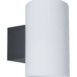 Ulkoseinävalaisin Paulmann Tube, IP54, 12cm, antrasiitti