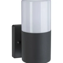 Ulkoseinävalaisin Paulmann Tubs, IP44, 10.5x12.3cm, mattaharmaa