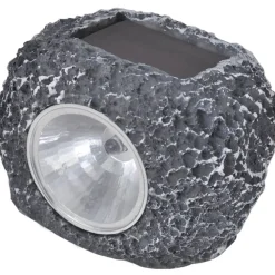 Ulkotilan aurinkoenergia led spottivalo kiven muotoinen 12kpl