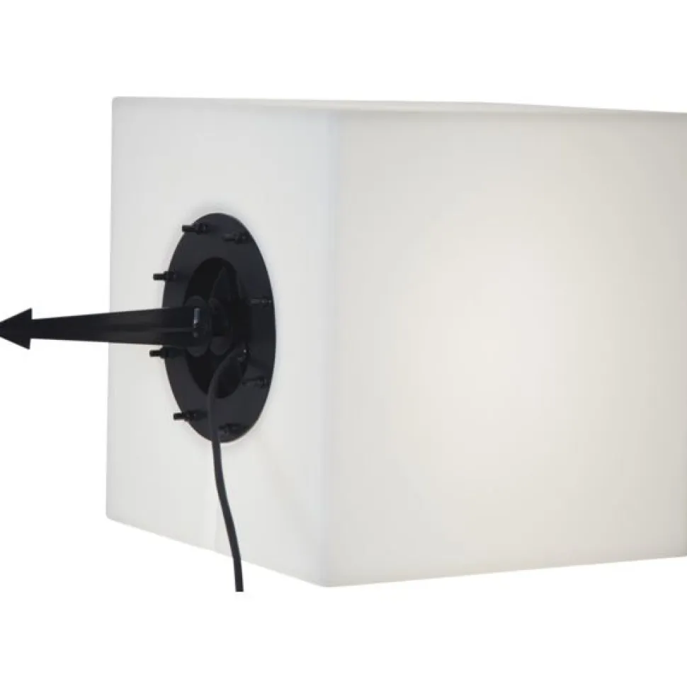 Ulkovalaisin Star Trading Gardenlight 380x380x380 mm valkoinen
