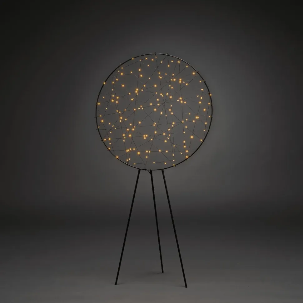 Unisieppari jaloilla Konstsmide, 160 x LED, Ø60x117cm