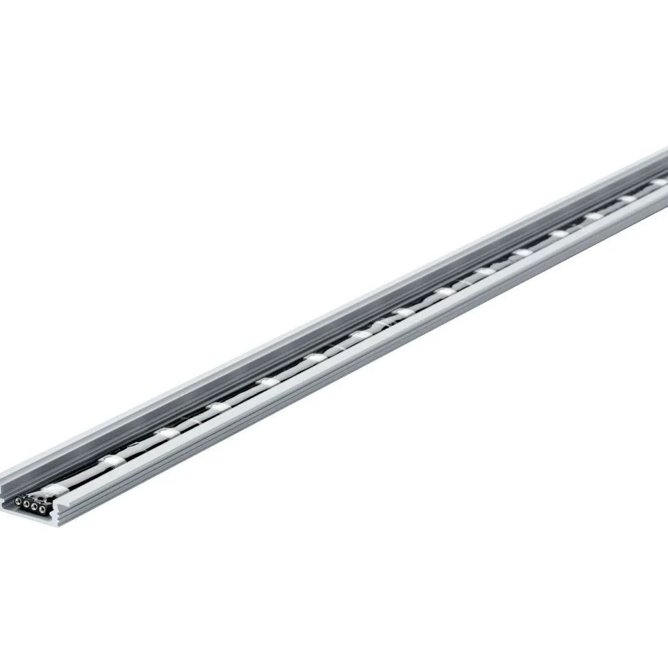 Upotettava lattiaprofiili LED-nauhalle Paulmann, 1m, alumiini